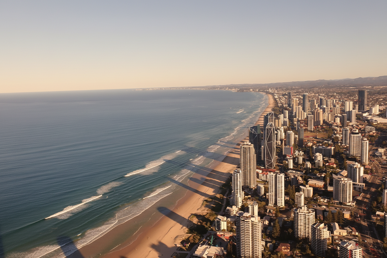 SSC-toned Gold Coast aerial